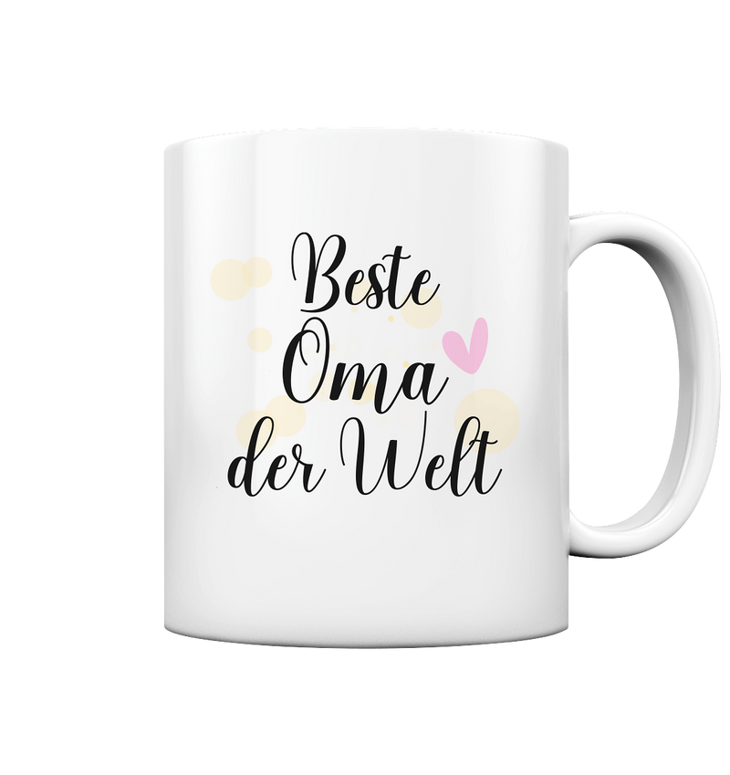 Beste Oma der Welt - Tasse glossy